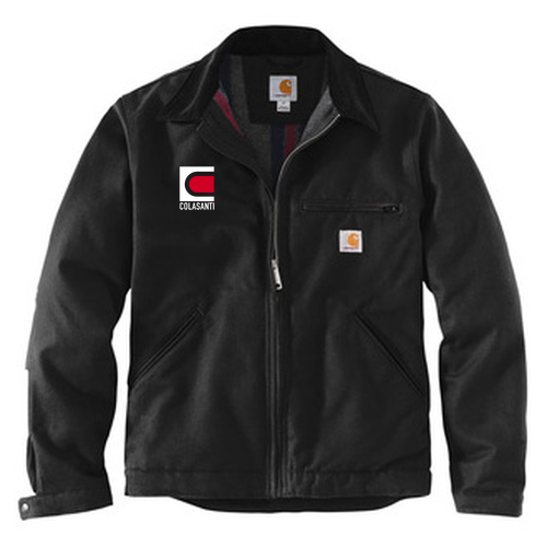 Carhartt Duck Detroit Jacket -- Black