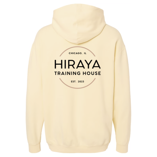 Hiraya Logo Hoodie -- Butter Cream