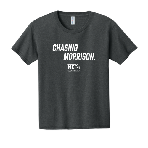 Jerzees Classics Youth Cotton Tee -- Black Heather