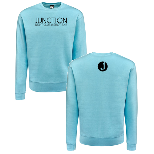 J. America BTB Fleece Crew -- Sky