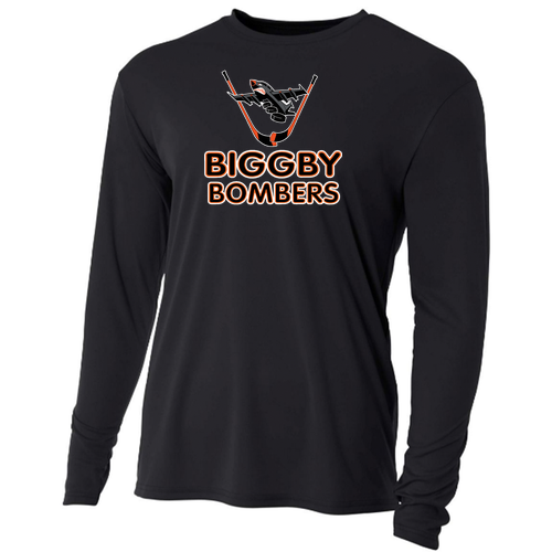 Youth Performance LS Crew -- Black