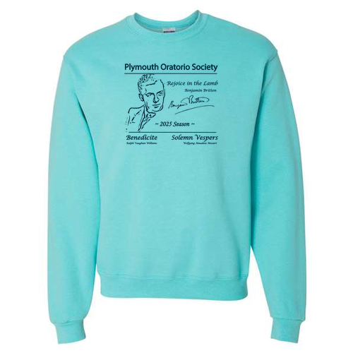 Jerzees 8 Oz., 50/50 Nublend Fleece Crewneck Sweatshirt -- Scuba Blue