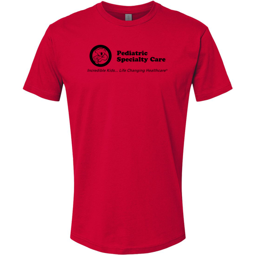 Next Level Apparel Unisex Cotton Tee -- Red