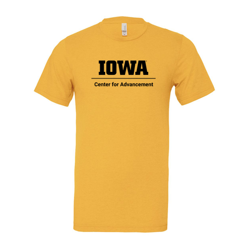 UICA Bella Canvas Unisex Heather CVC T-Shirt -- Heather Yellow Gold
