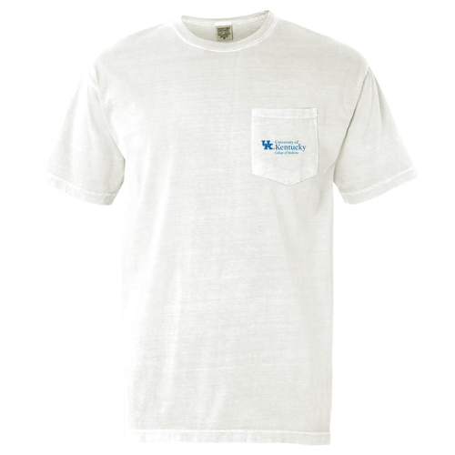 Comfort Colors Short Sleeve Pocket Tee -- White