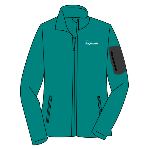 Port Authority ® Ladies Accord Microfleece Jacket -- Teal Blue