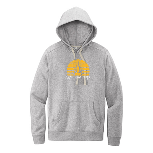 District Re-Fleece Hoodie -- Light Heather Grey