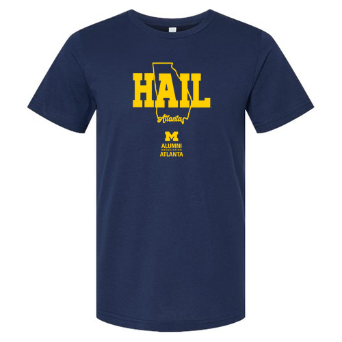 Bella Canvas Soft Fitted Heather CVC T-Shirt -- Solid Navy Blend