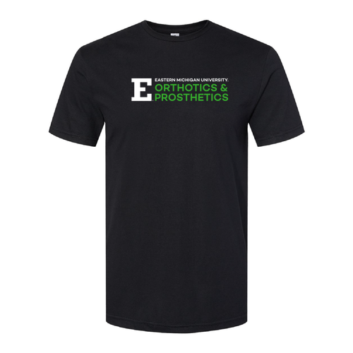 Block E Adult T-Shirt -- Pitch Black