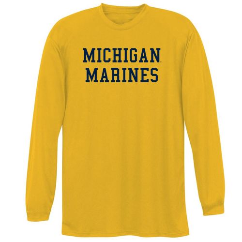 Performance Long Sleeve Tee -- Gold