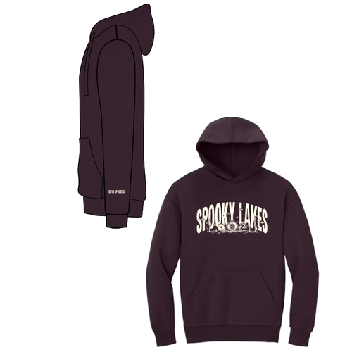 District V.I.T. Heavyweight Fleece Hoodie -- Bordeaux