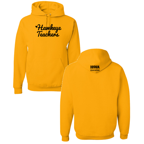 Jerzees 8 oz 50/50 Nublend Adult Hooded Sweatshirt -- Gold