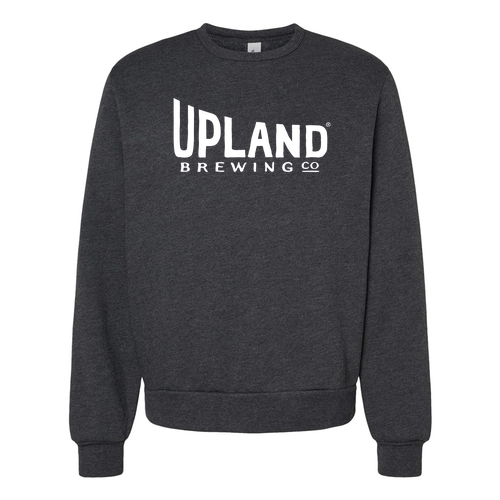 Bella+Canvas Sponge Fleece Classic Crewneck Sweatshirt -- Dark Grey Heather