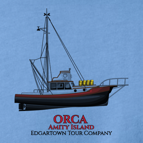 Unisex ORCA Tee -- Carolina Blue Mist