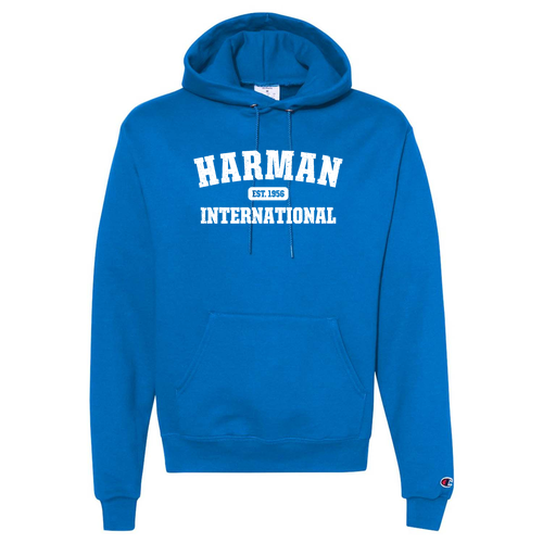 Champion Powerblend Adult Hooded Sweatshirt -- Royal Blue