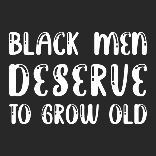 Deserve to Grow Old Ladies Fashion Fit T-Shirt -- Black
