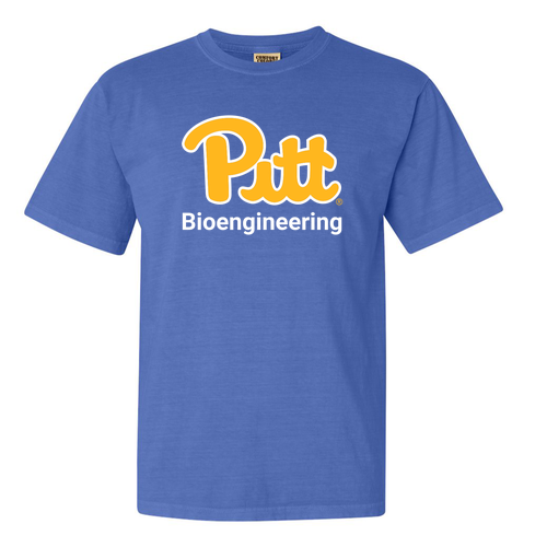 Comfort Colors Ringspun Garment Dyed T Shirt -- Flo Blue