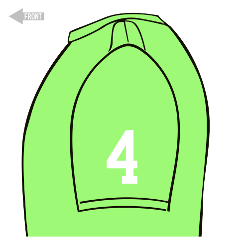 Lucero and Ricks 4th Grade Class Neon Green- Adult size