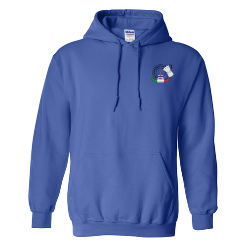 50/50 Cotton/Poly Hoodies -- Royal