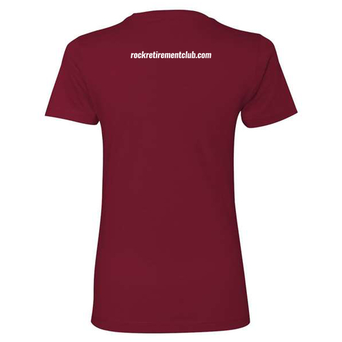 Excitement Ladies T-Shirt- Cardinal