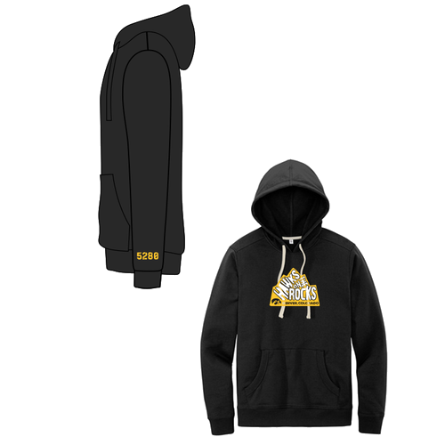 District Re-Fleece Hoodie -- Black