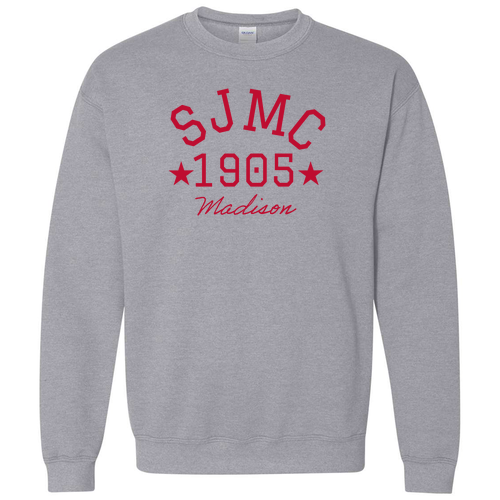 Gildan Heavy Blend Crew Neck Sweatshirt -- Sport Grey