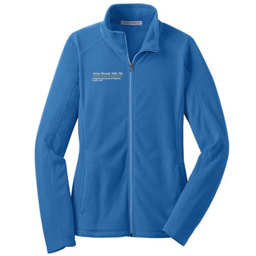 Port Authority Ladies Microfleece Jacket -- Light Royal