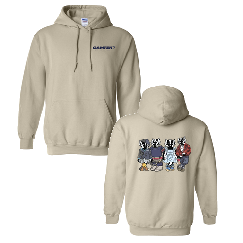 Gildan Heavy Blend Hooded Sweatshirt -- Sand