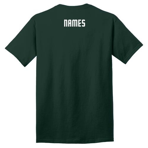 Port and Company 5.4 oz Cotton T-Shirt -- Dark Green