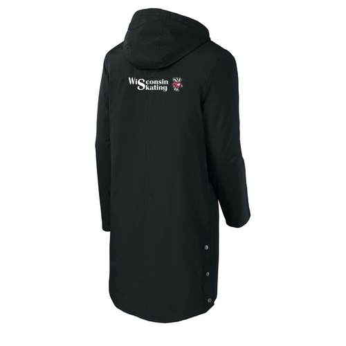 Sport-Tek Waterproof Insulated Sideline Parka -- Black