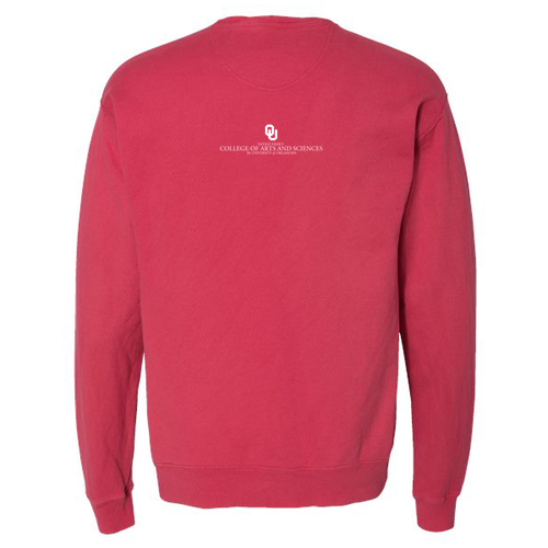 ComfortWash Unisex Crew Sweatshirt -- Crimson Fall