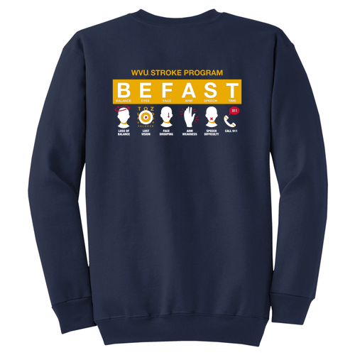 Port and Company Classic Crewneck Sweatshirt -- Navy