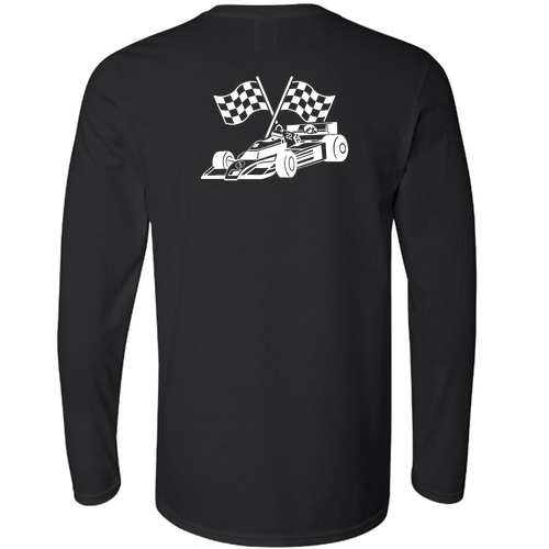 Gildan Softstyle Longsleeve T Shirt -- Black