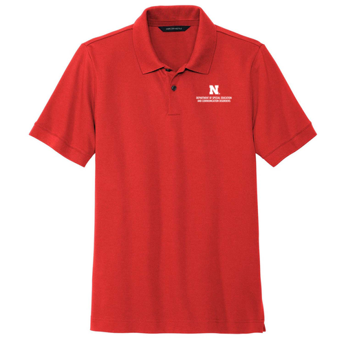 SECD Mens Polo -- Apple Red
