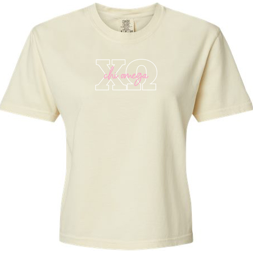 Comfort Color Lady's Heavyweight Boxy Tee -- Ivory