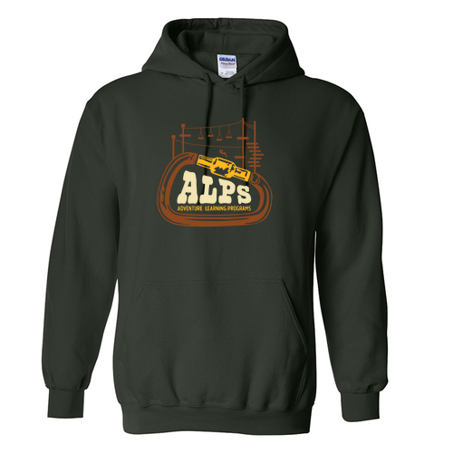 Gildan Heavy Blend Hooded Sweatshirt -- Forest Green
