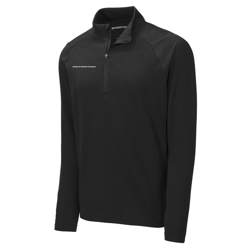 Sport-Tek Lightweight French Terry Quarter-Zip Pullover -- Black