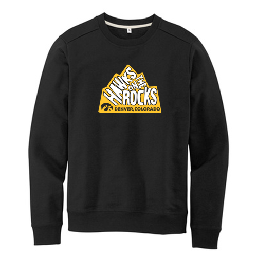 District Re-Fleece Crew -- Black