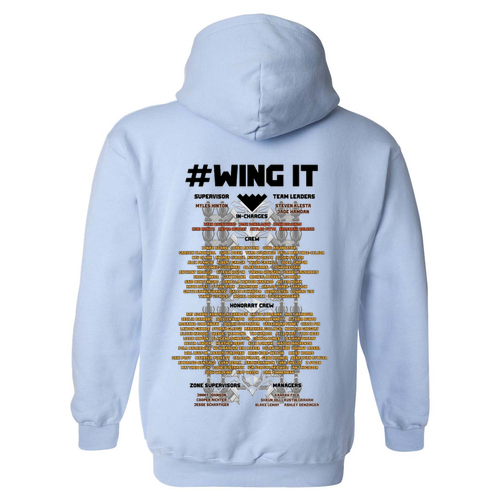 Gildan Heavy Blend Hooded Sweatshirt -- Light Blue