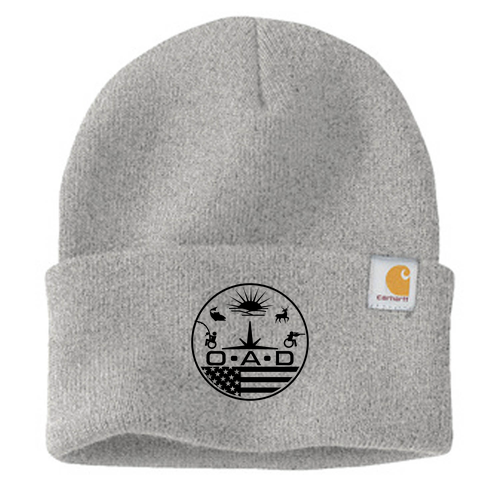 Embroidered Carhartt Watch Hat 2.0 -- Heather Grey