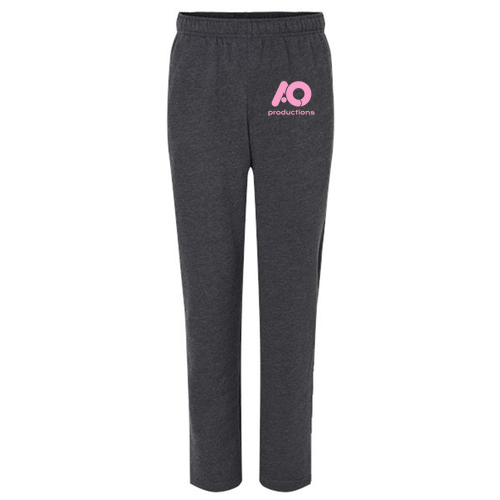 Unisex Straight-Leg Sweatpant -- Dark Grey Heather