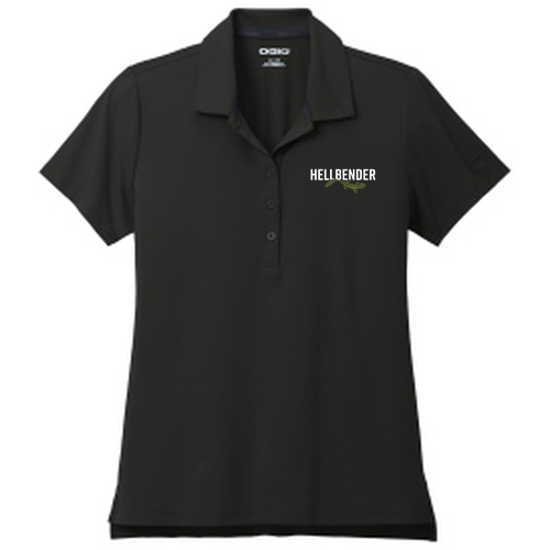 [HIDE] OGIO Women's Regain Polo -- Blacktop