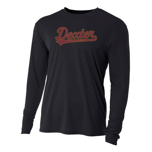 Mens/Unisex A4 Longsleeve Performance Tee -- Black