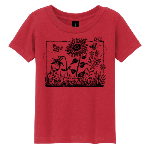 Gildan Heavy Cotton Toddler T-Shirt -- Red