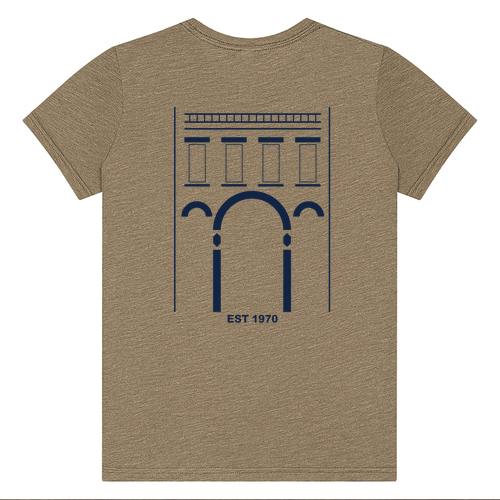 Bella Canvas Youth Triblend Jersey Short Sleeve Tee -- Olive Triblend
