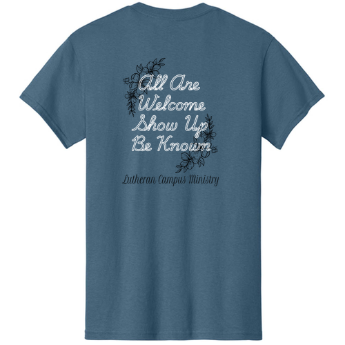 Gildan Heavy Cotton Basic T-Shirt -- Indigo Blue