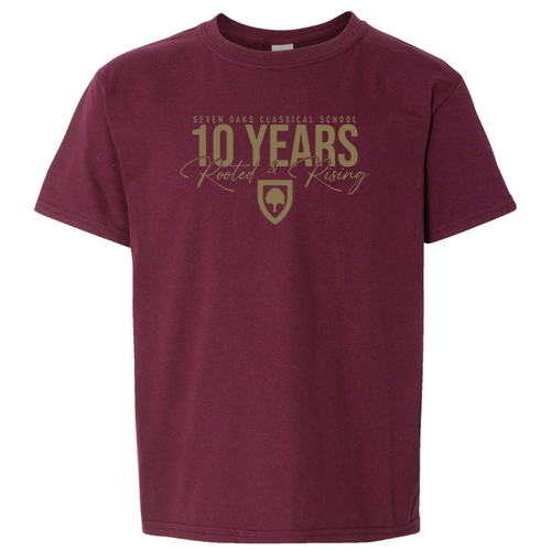 Gildan Youth Softstyle T-Shirt -- Maroon