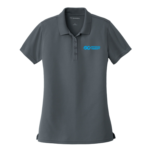 Port Authority Ladies Dry Zone UV Micro Mesh Polo -- Graphite