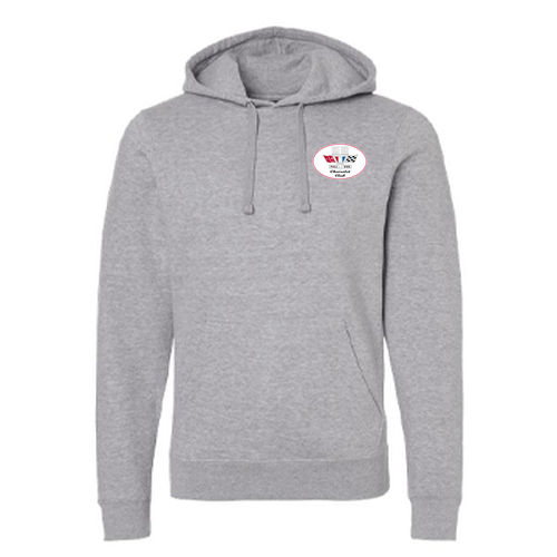 J America Unisex BTB Fleece Hooded Sweatshirt -- Oxford