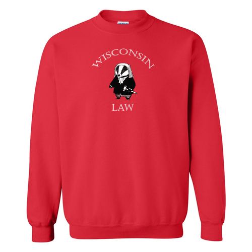 Gildan Heavy Blend Crew Neck Sweatshirt -- Red